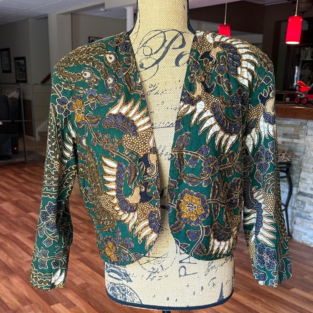 Floral Embroidered Women's Jacket